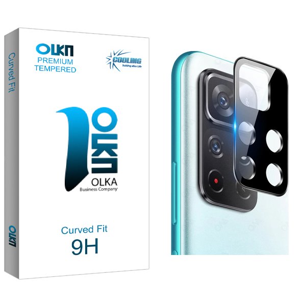 محافظ لنز گوشی کولینگ مدل Olka 3D مناسب برای گوشی موبایل شیائومی Redmi Note 11