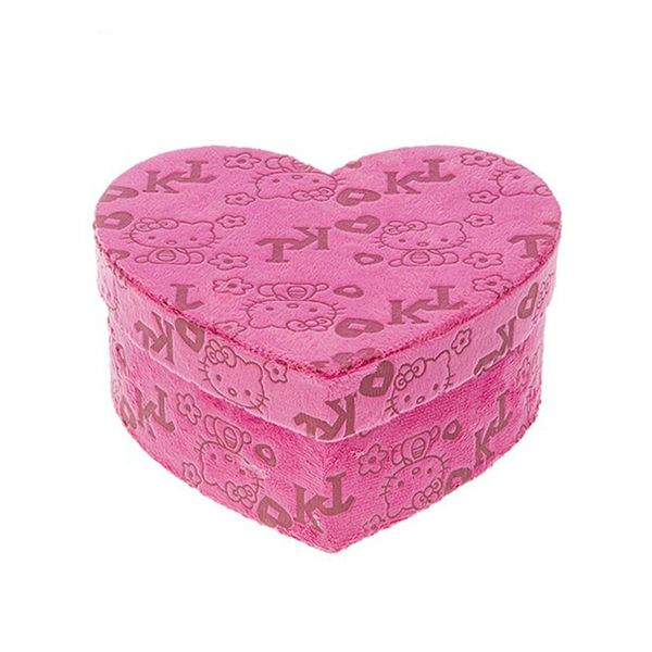 جعبه کادویی کلیپس مدل Hello Kitty Heart - سایز کوچک
