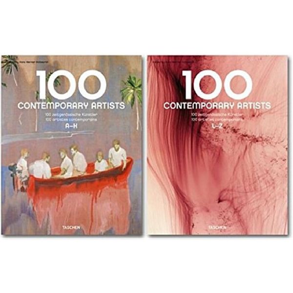 كتاب 100 Contemporary Artists A-Z اثر Hans Werner انتشارات Taschen مجموعه 2 جلدي