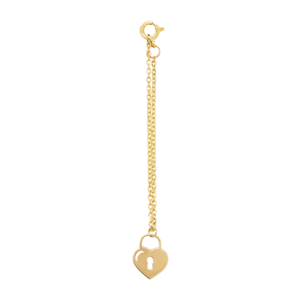 آویز ساعت طلا 18 عیار زنانه مدل قفل D0024
