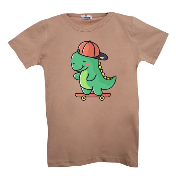 تی شرت آستین کوتاه  بچگانه مدل دایناسور کد 9