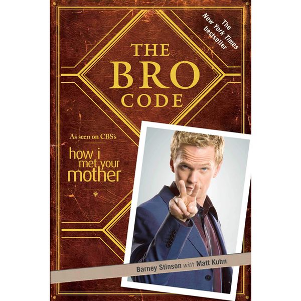 کتاب The Bro Code اثر Barney Stinson نشر Simon &amp; Schuster