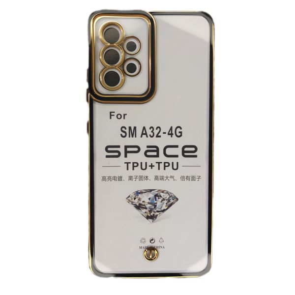 کاور اسپیس مدل دور رنگی مناسب برای گوشی موبایل سامسونگ galaxy A32 4g