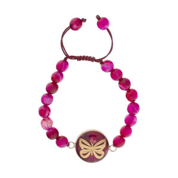 دستبند زنانه سام نورزاده مدل پروانه کد 3