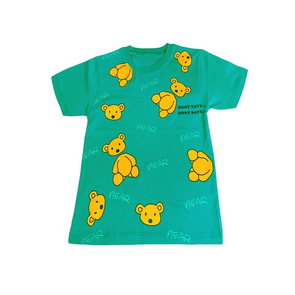 تی شرت آستین کوتاه بچگانه مدل خرس عروسکی کد 02