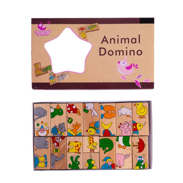 بازی فکری مدل دومینو حیوانات
