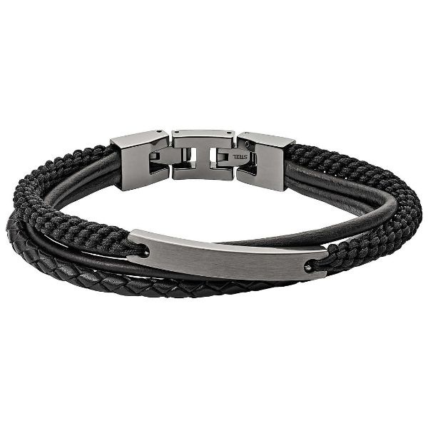دستبند مردانه فسیل مدل JF0385793