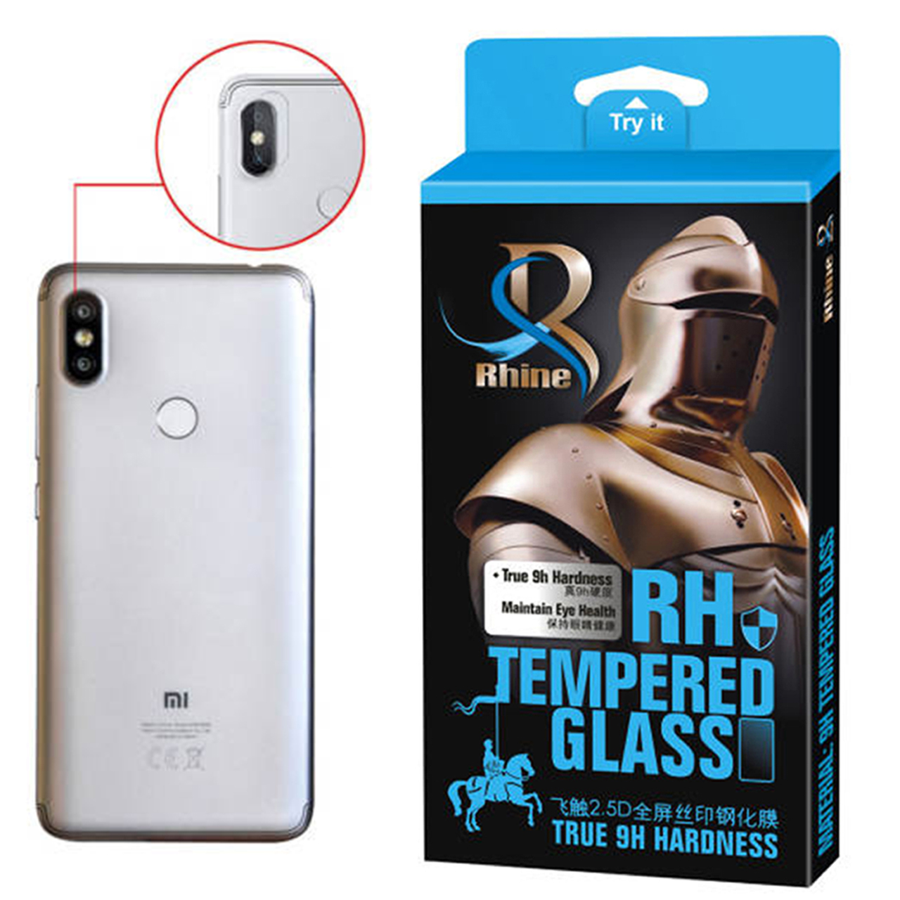 محافظ لنز دوربین راین مدل R_L مناسب برای گوشی موبایل شیائومی Redmi S2