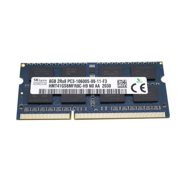 رم لپ تاپ DDR3 تک کاناله 1333 مگاهرتز CL9 هاینیکس مدل 10600S ظرفیت 8 گیگابایت