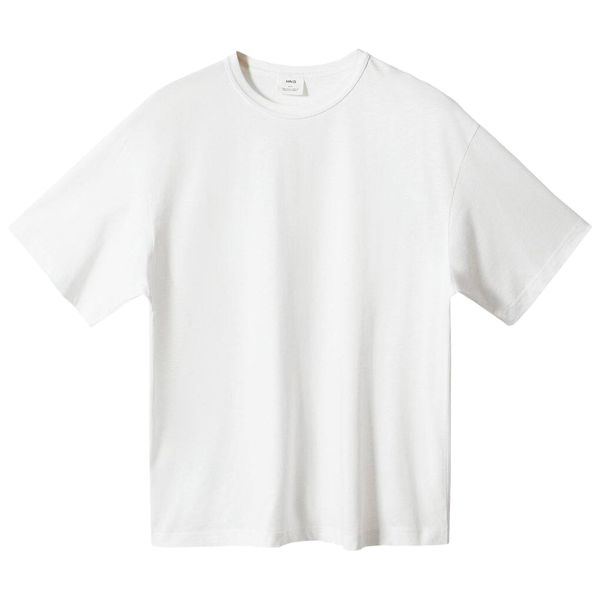 تی شرت آستین کوتاه مردانه مانگو مدل WT856BOR