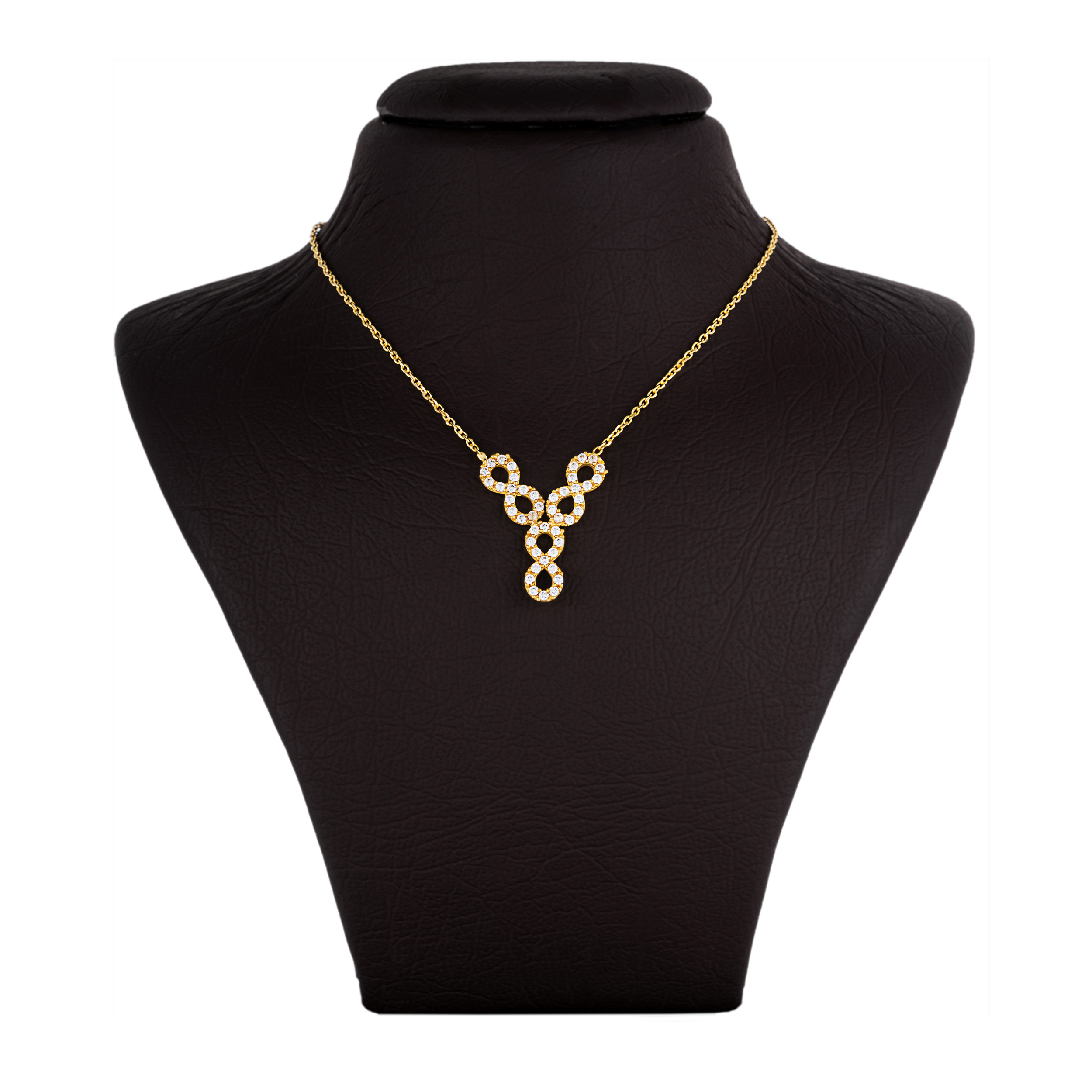  گردنبند طلا 18 عیار زنانه جواهری سون مدل 2754