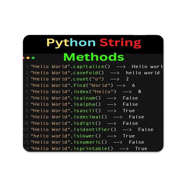 ماوس پد مدل زبان برنامه نویسی پایتون کد P7