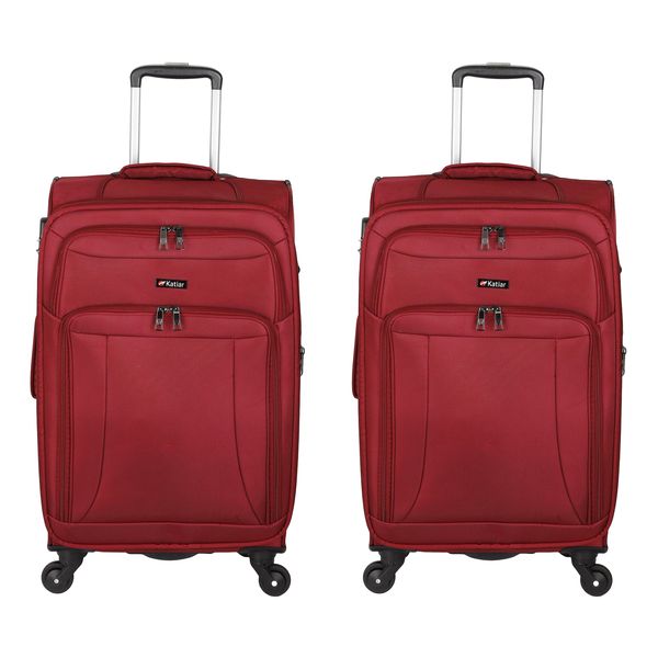 مجموعه دو عددی چمدان کاتیار مدل 233 سایز متوسط