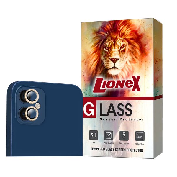 محافظ لنز دوربین لایونکس مدل RINGISLLI مناسب برای گوشی موبایل اپل iPhone 12 / iPhone 12 mini / iPhone 11