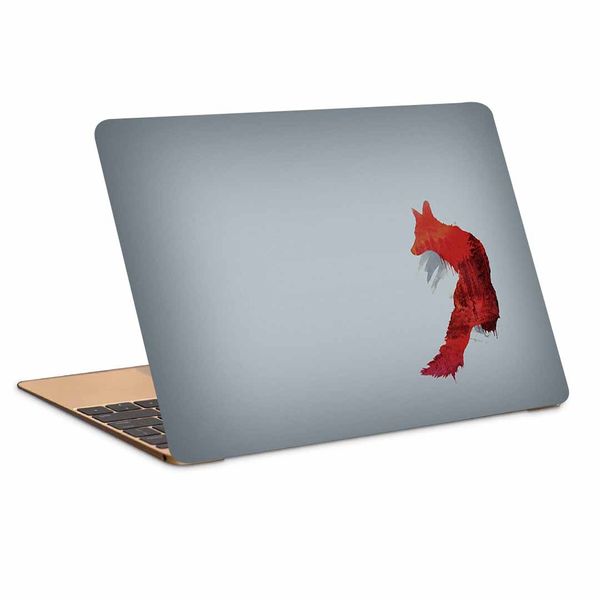 استیکر لپ تاپ طرح fox کد N-501 مناسب برای لپ تاپ 15.6 اینچ