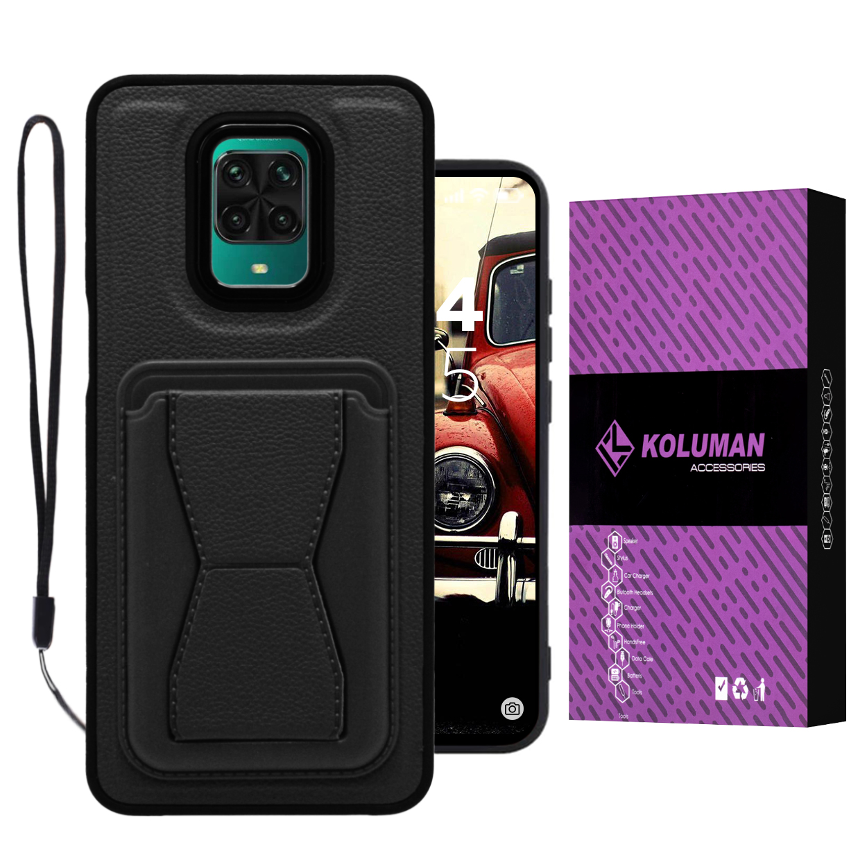 کاور کلومن مدل Bali مناسب برای گوشی موبایل شیائومی Redmi Note 9S / Note 9 Pro به همراه بندآویز