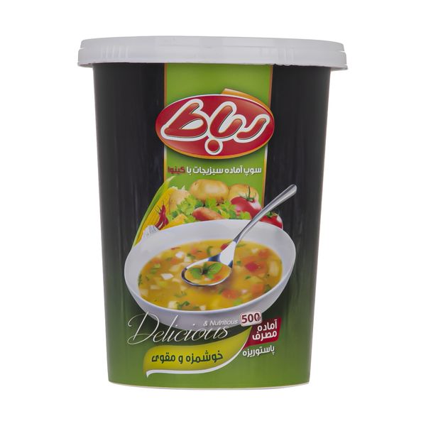 سوپ آماده سبزیجات با کینوا رباط - 500 گرم