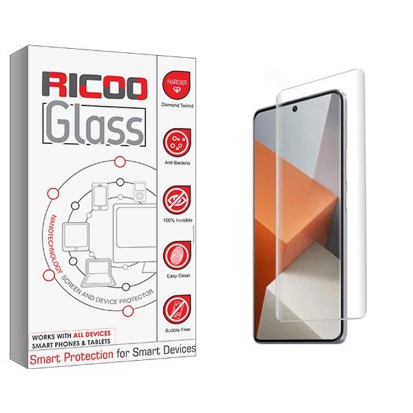 محافظ صفحه نمایش ریکو مدل RiC2 UV مناسب برای گوشی موبایل شیائومی Redmi note 13 Pro Plus 5G