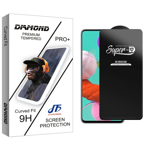 محافظ صفحه نمایش جی اف مدل Diamond SuperD مناسب برای گوشی موبایل سامسونگ galaxy a51