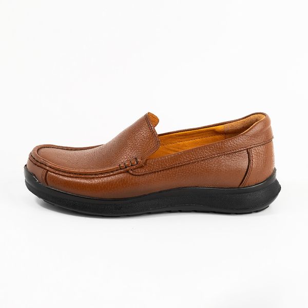 کفش روزمره مردانه آذر پلاس مدل کاج رنگ عسلی