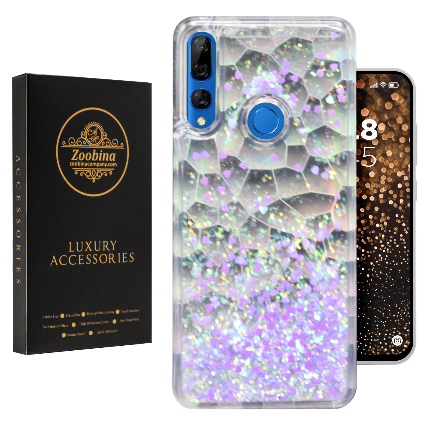 کاور زوبینا مدل آکواریوم مناسب برای گوشی موبایل هوآوی Y9 Prime 2019 / آنر 9X