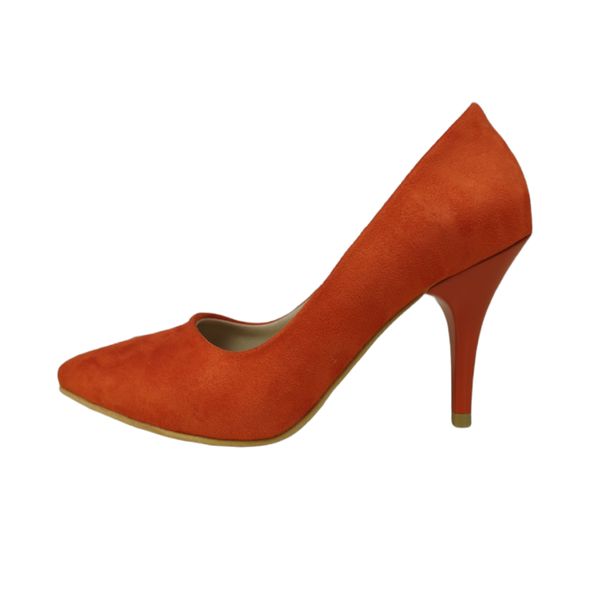 کفش زنانه مدل ترک رنگ نارنجی