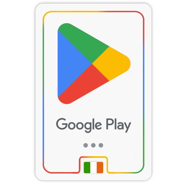 گیفت کارت گوگل پلی ایرلند