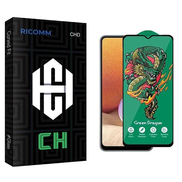 محافظ صفحه نمایش ریکام مدل CH Green_Dragon مناسب برای گوشی موبایل سامسونگ Galaxy A32 5G