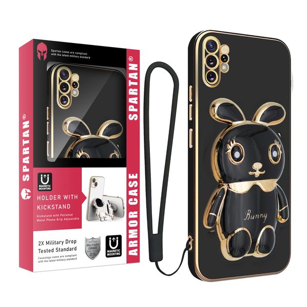 کاور اسپارتان مدل Bunny Strap مناسب برای گوشی موبایل سامسونگ Galaxy Note 10 Plus به همراه بند