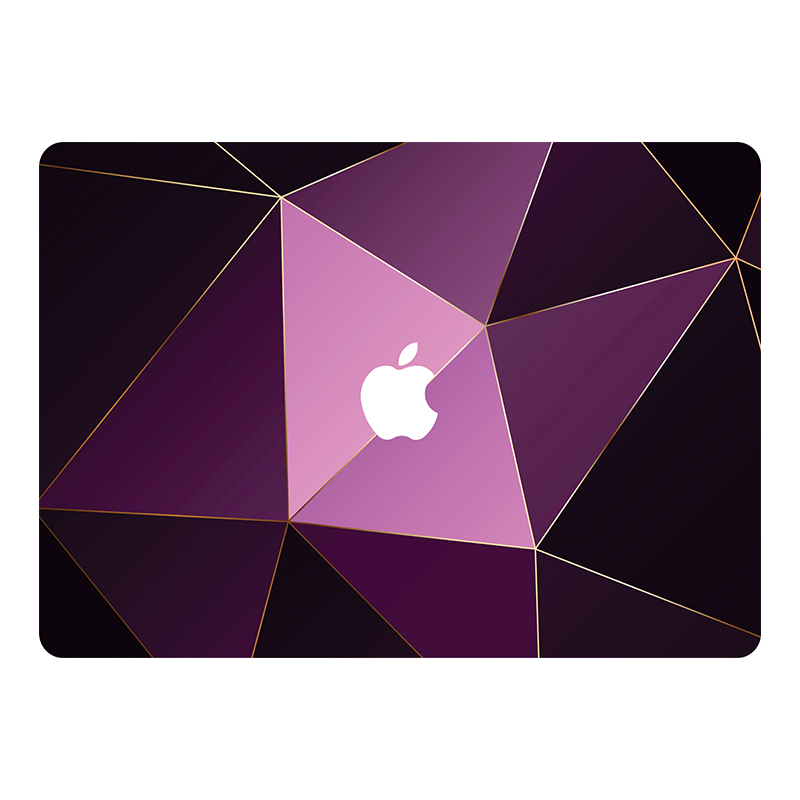    برچسب تزئینی طرح polygon16 مناسب برای مک بوک پرو 15 اینچ 2015-2012