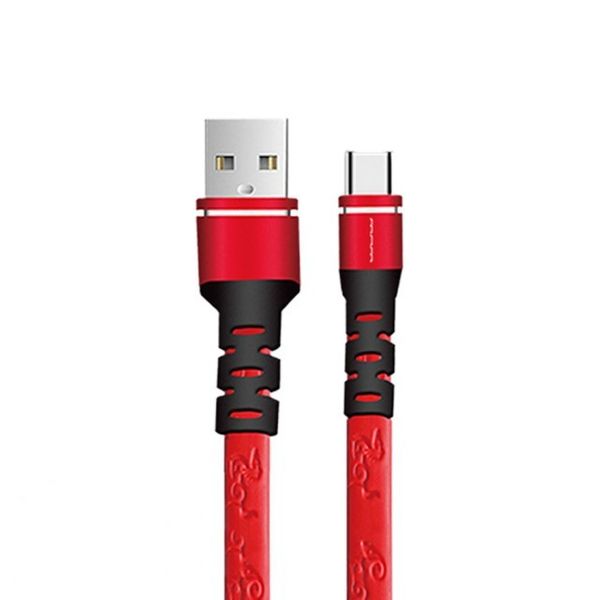 کابل تبدیل USB به USB-C دبلیو یو دبلیو مدل x96 طول 1 متر