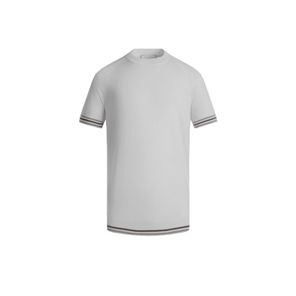 تی شرت آستین کوتاه مردانه کروم مدل یقه گرد 2411002