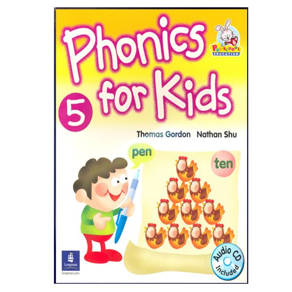 کتاب Phonics For Kids 5 اثر Thomas Gordon and Nathan Shu انتشارات هدف نوین