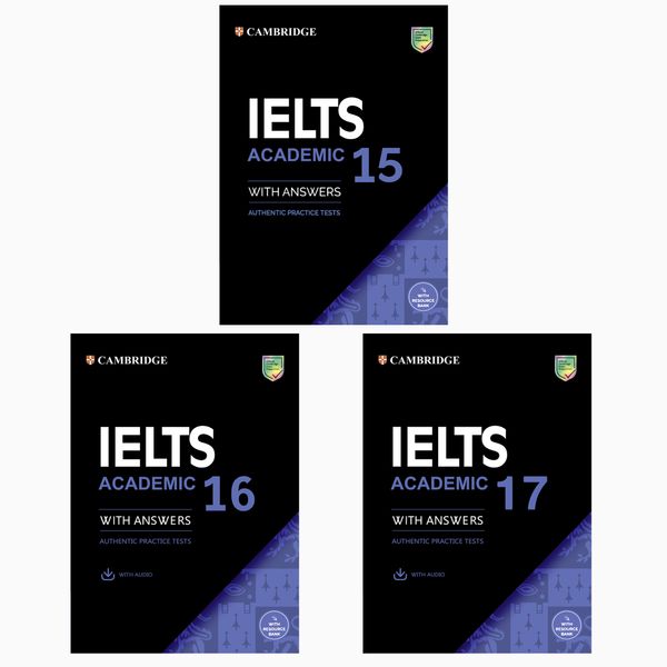 کتاب Cambridge IELTS Academic اثر جمعی از نویسندگان انتشارات دانشگاه کمبریج 3جلدی