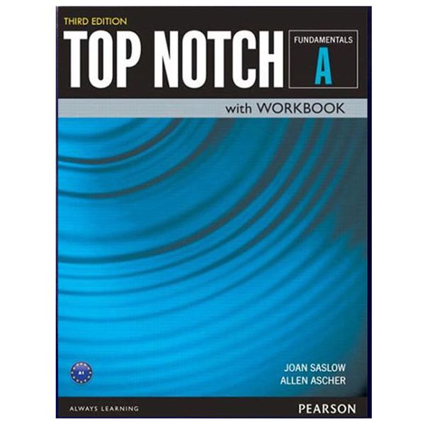 کتاب Top Notch Fundamentals A اثر Joan Saslow and Allen Ascher انتشارات هدف نوین