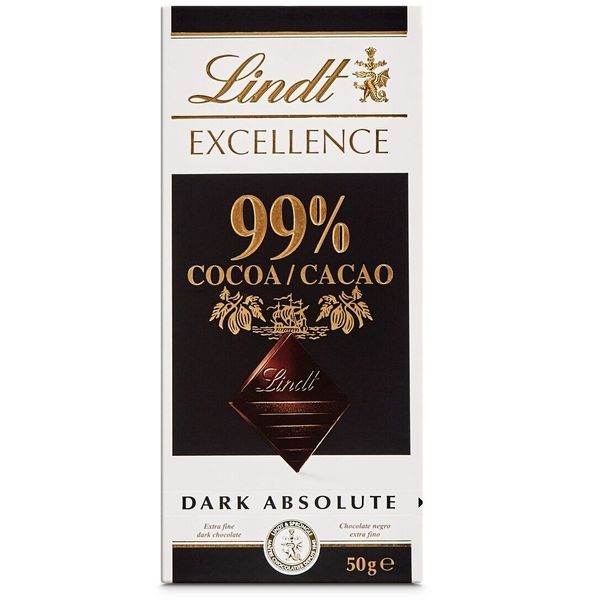 شکلات تلخ 99 درصد لینت - 50 گرم