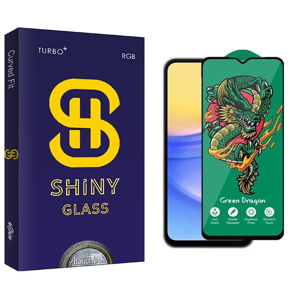 محافظ صفحه نمایش آتوچبو مدل Shiny Green_Dragon مناسب برای گوشی موبایل سامسونگ Galaxy A15