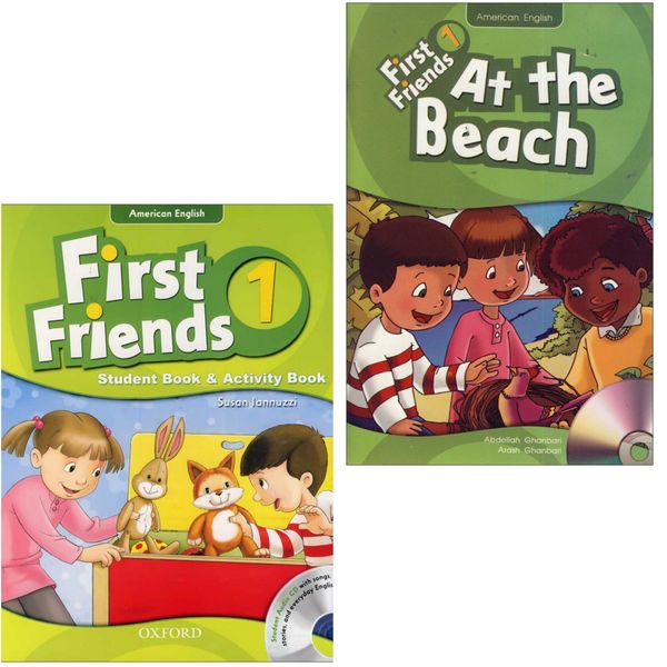 کتاب American First Friends 1 Packed اثر جمعی از نویسندگان
 انتشارات Oxford دو جلدی