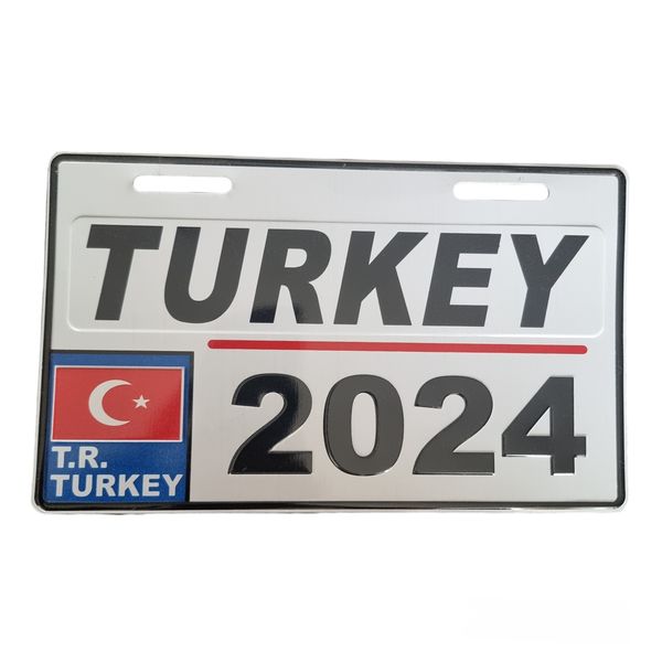 پلاک تزئینی دوچرخه طرح TURKEY