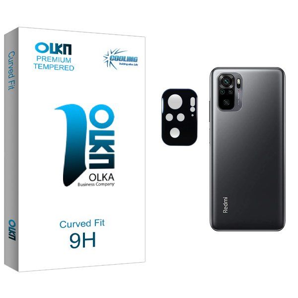 محافظ لنز گوشی کولینگ مدل Olka 3D مناسب برای گوشی موبایل شیائومی Redmi Note 10