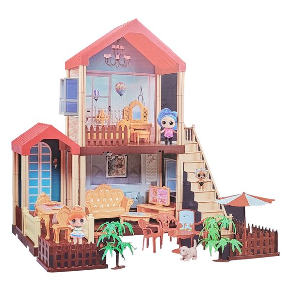 اسباب بازی مدل خانه عروسکی کد 5511