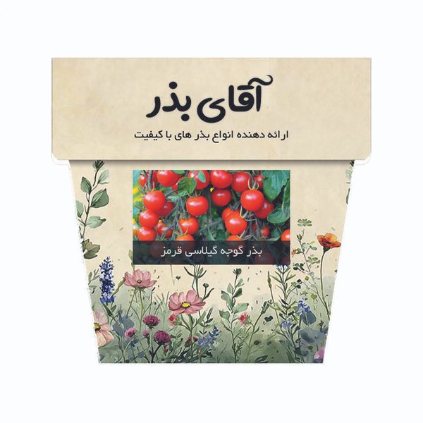 بذر گوجه گیلاسی قرمز آقای بذر کد 11