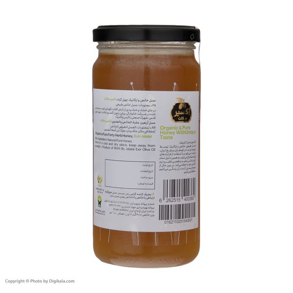 عسل ارگانیک چهل گیاه اکسیر - 600 گرم