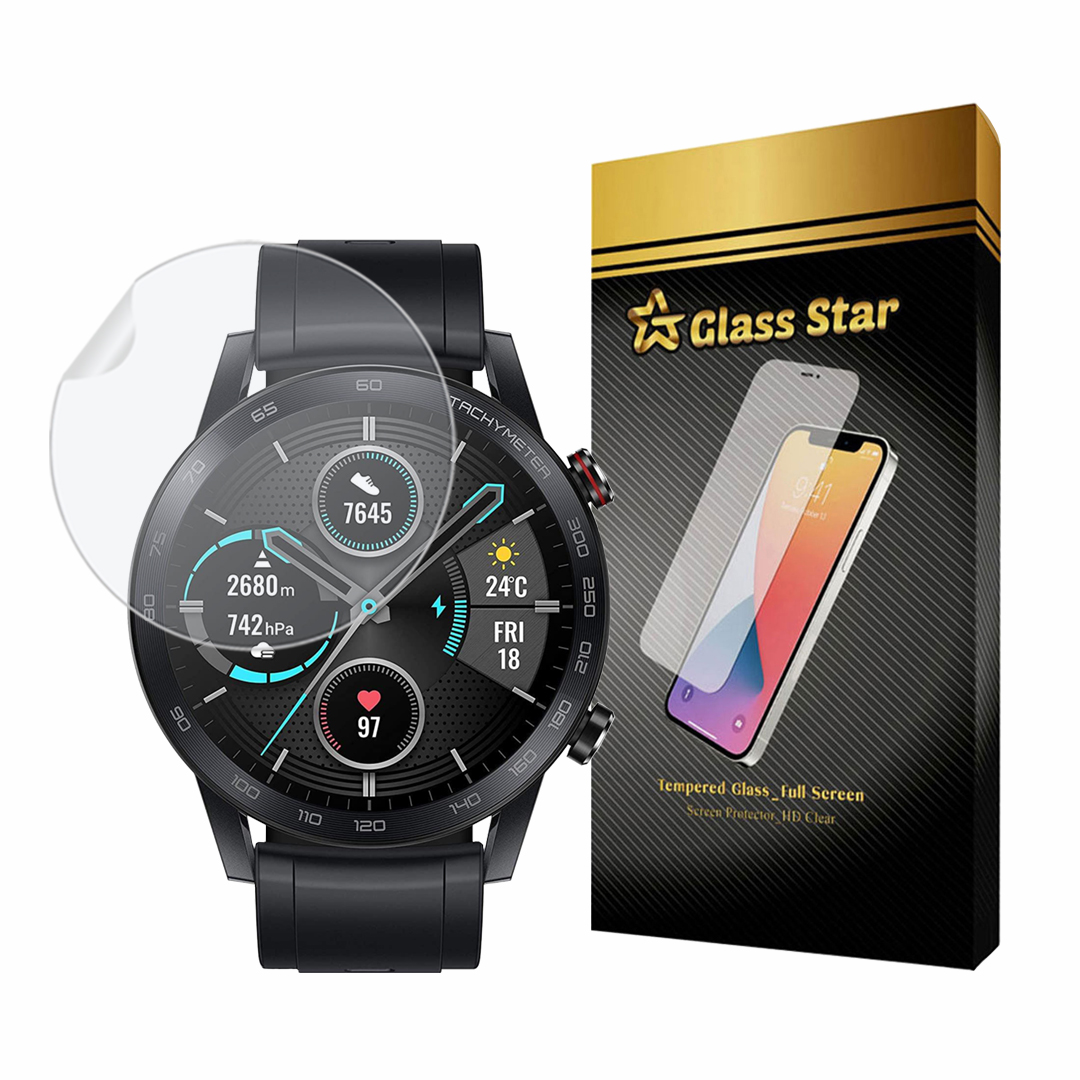  محافظ صفحه نمایش هیدروژل گلس استار مدل MTBWS مناسب برای ساعت هوشمند آنر magic watch 2 42mm