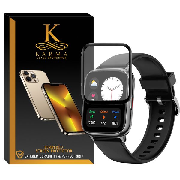 محافظ صفحه نمایش کارما مدل KA-PM مناسب برای ساعت هوشمند امیزفیت Amazfit Pop 2