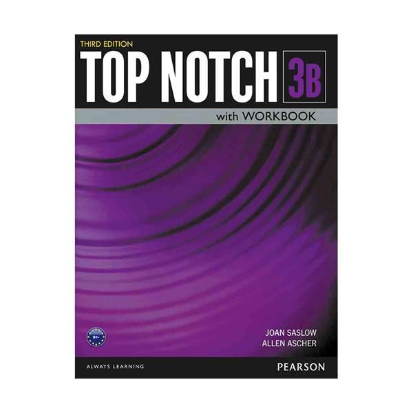 کتاب Top Notch 3rd 3B +DVD اثر Joan Saslow &amp; Allen Ascher انتشارات جنگل