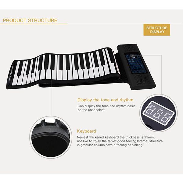 پیانو رولی دیجیتال کونیکس مدل PS88AH