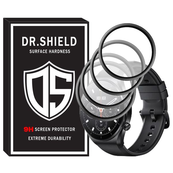 محافظ صفحه نمایش دکترشیلد مدل DR-PM مناسب برای ساعت هوشمند شیائومی Watch S1 بسته چهار عددی