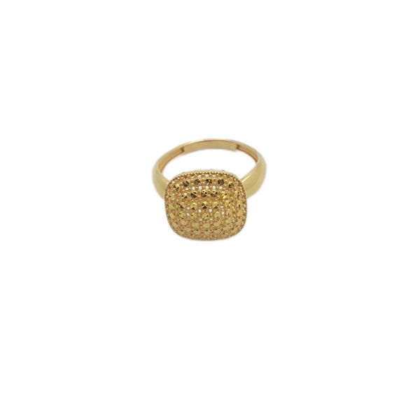 انگشتر طلا 18 عیار زنانه جواهری ماهوور مدل آوا کد 02