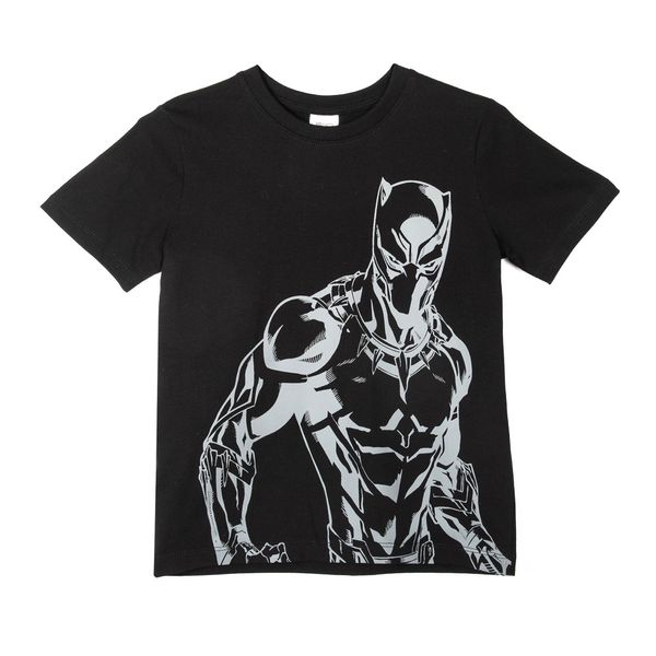 تی شرت آستین کوتاه پسرانه جی بی جو مدل Black Panther کد 3047
